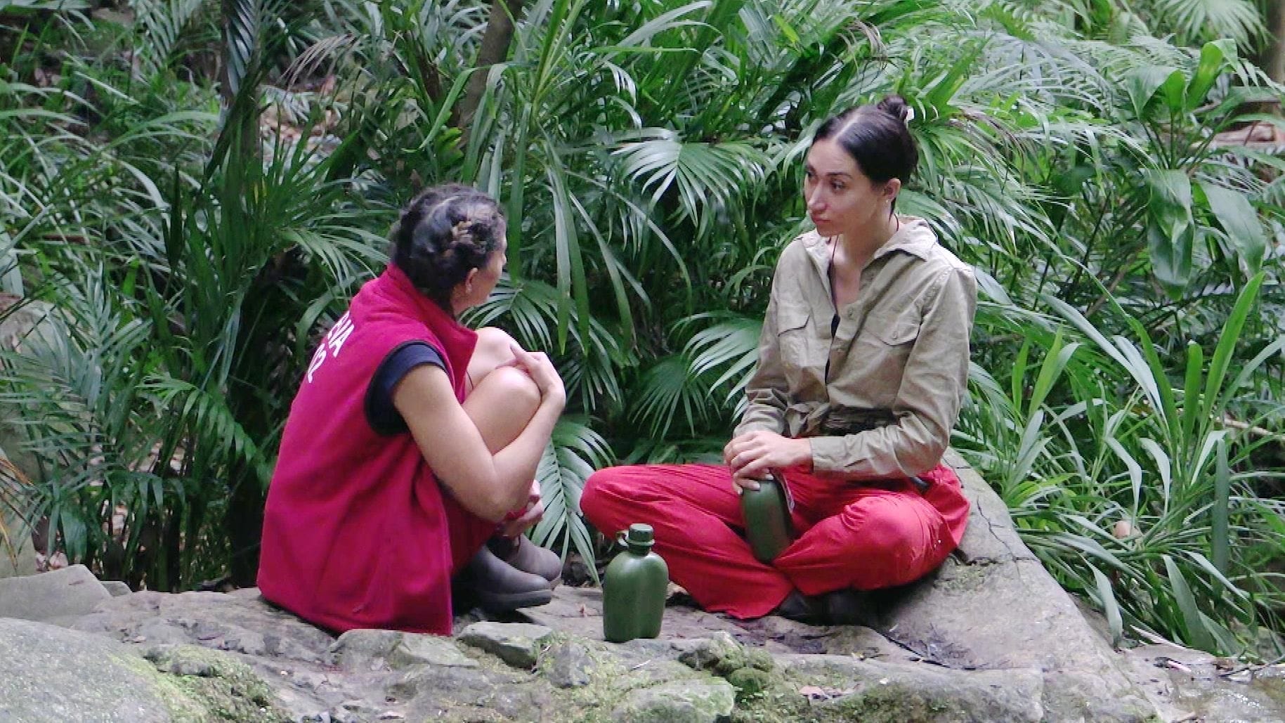 Im Dschungelcamp: Eva Benetatou entschuldigt sich bei Samira Yavuz! SO reagierte sie! Im Dschungelcamp: Eva Benetatou entschuldigt sich bei Samira Yavuz! SO reagierte sie!