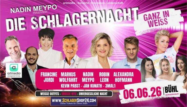 „Die SchlagerNacht – Ganz in Weiß“: Große Vorfreude auf diesjährige Ausgabe – Gäste erklären den Zauber des besonderen Events!