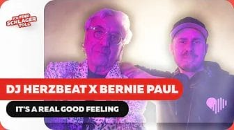 DJ Herzbeat x Bernie Paul - It's A Real Good Feeling (Offizielles Musikvideo)