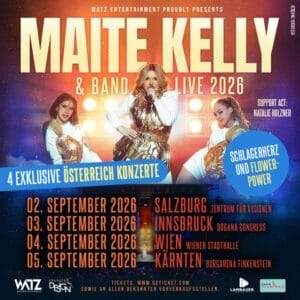 Maite Kelly geht im Herbst 2026 auf Tour in Österreich! Alle Termine, Tickets & Supportact! » Maite Kelly Feed Maite Kelly 1080x1080 1 1024x1024