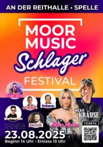 "Moor Music Schlager Festival" mit Marie Reim, Mickie Krause uvm. in Spelle: DAS erwartet Euch! » Moor Music Schlager Festival Jpg