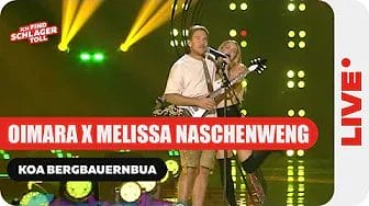 Oimara & Melissa Naschenweng – Koa Bergbauernbua (Schlagerbooom 2025)