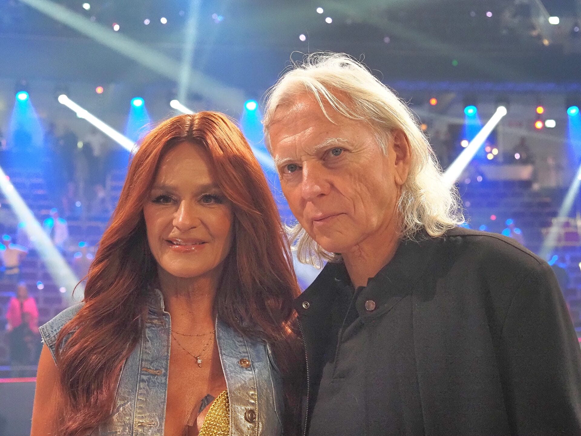 Andrea Berg und Mann