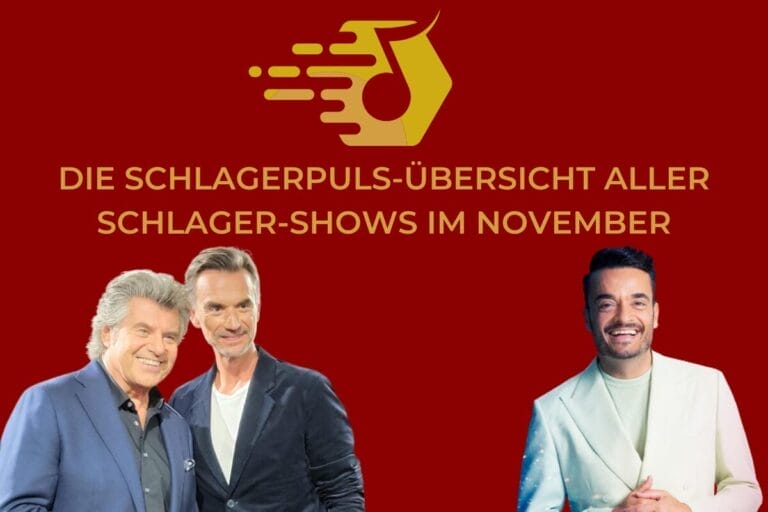 Schlager-Shows im November 2025 in der Übersicht: “Glückwunsch, Andy”, “Adventsfest der 100.000 Lichter” & mehr!
