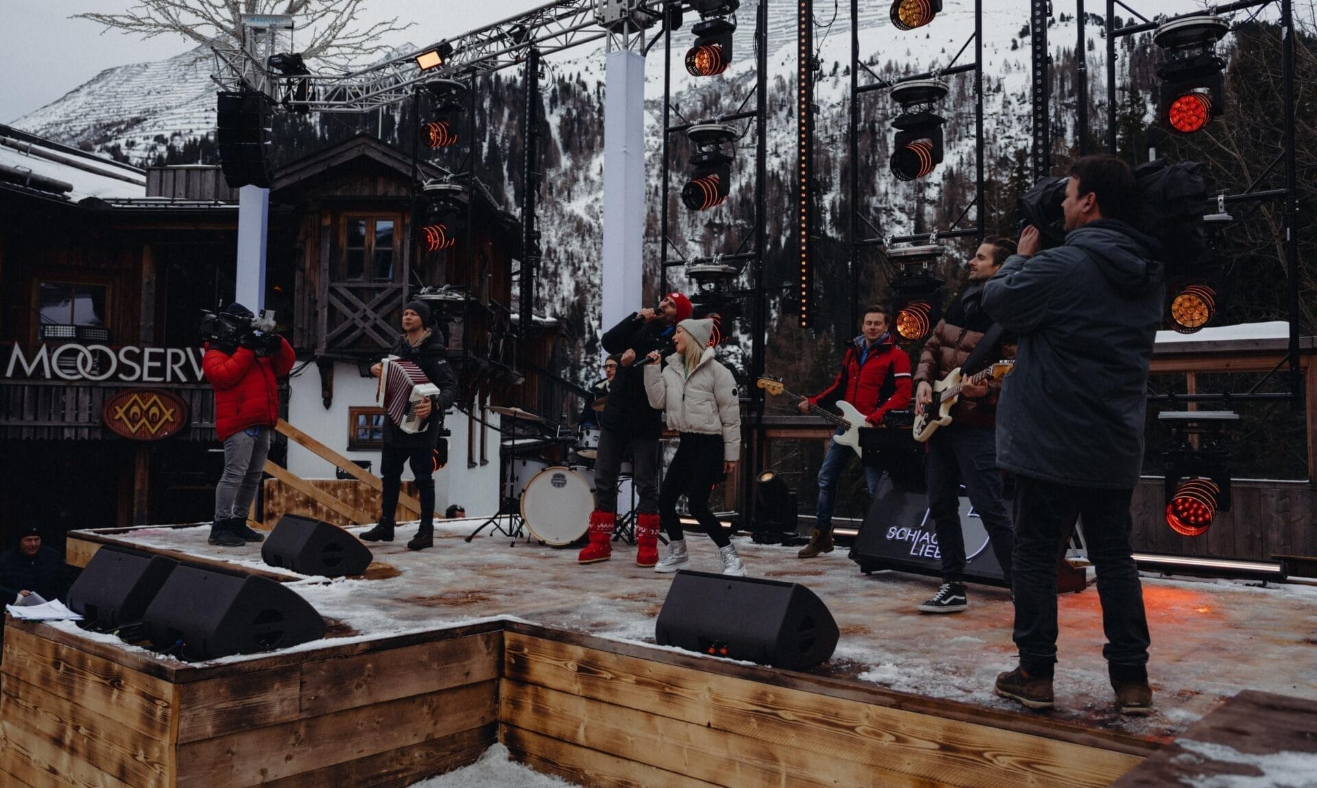 Schlagerliebe Open Air in St. Anton 2024: Exklusive Fotos von den Aufzeichnungen