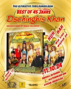 Dschinghis Khan: DARUM ist das Jubiläumsalbum ein echtes Highlight für Fans! &raquo; Dschinghis Khan