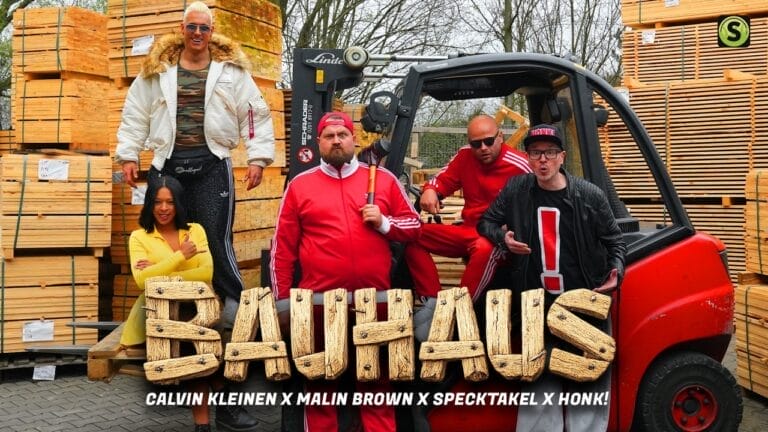 Specktakel exklusiv über Feature mit Calvin Kleinen, Malin Brown und Honk!: SO entstand „Bauhaus“ und SO war der Videodreh!