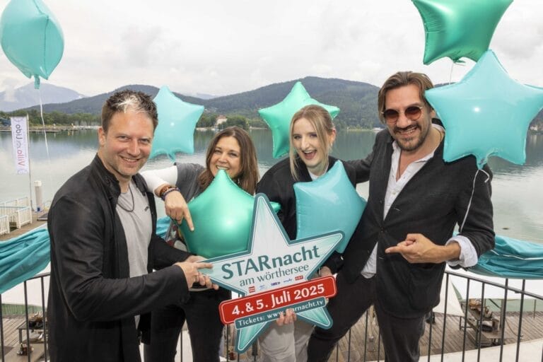 "STARnacht am Wörthersee" 2025: Weitere Gäste und viele neue Infos bei Pressekonferenz enthüllt