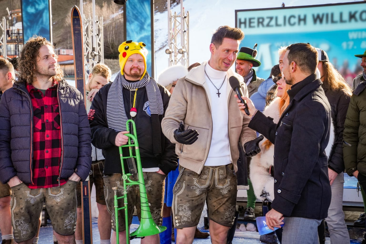 "Wenn die Musi spielt" - Winter Open Air 2025: Die schönsten Fotos der Pressekonferenz