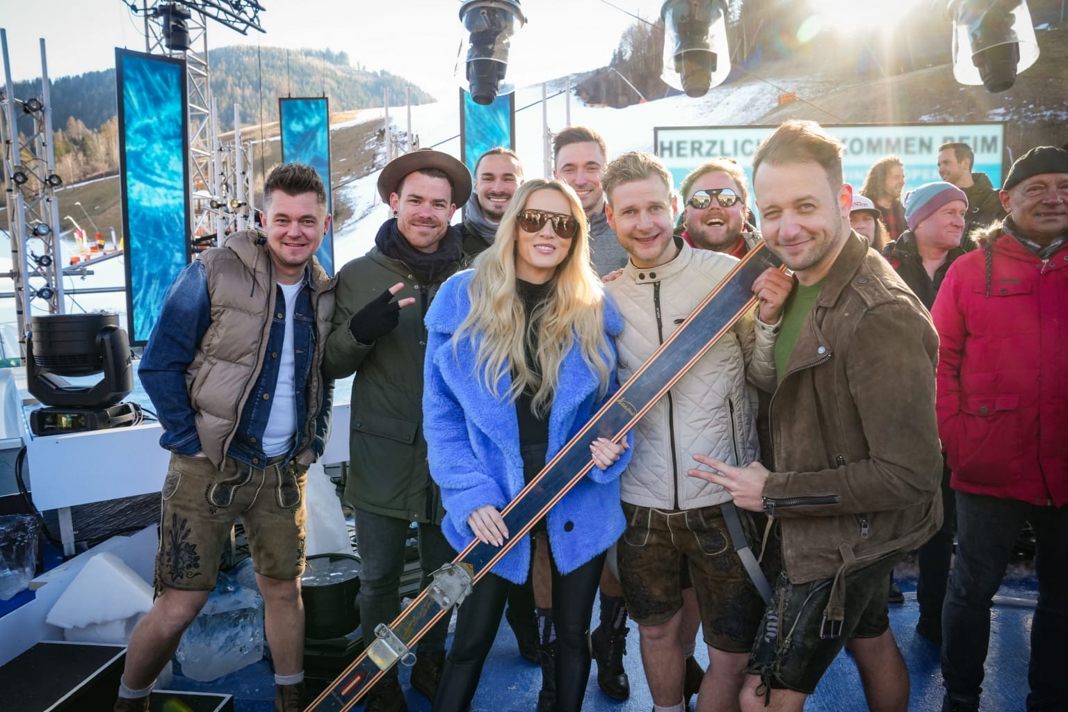 "Wenn die Musi spielt" - Winter Open Air 2025: Die schönsten Fotos der Pressekonferenz